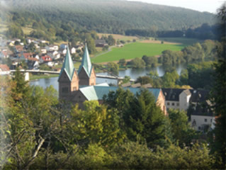 Blick auf Erlach von Neustadt aus