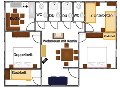 Grundriss Haus 2